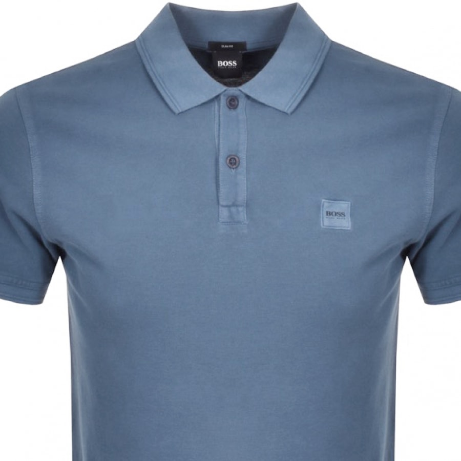 Alternative Image for ProductBOSS Prime Short Sleeved Polo T Shirt Grey2